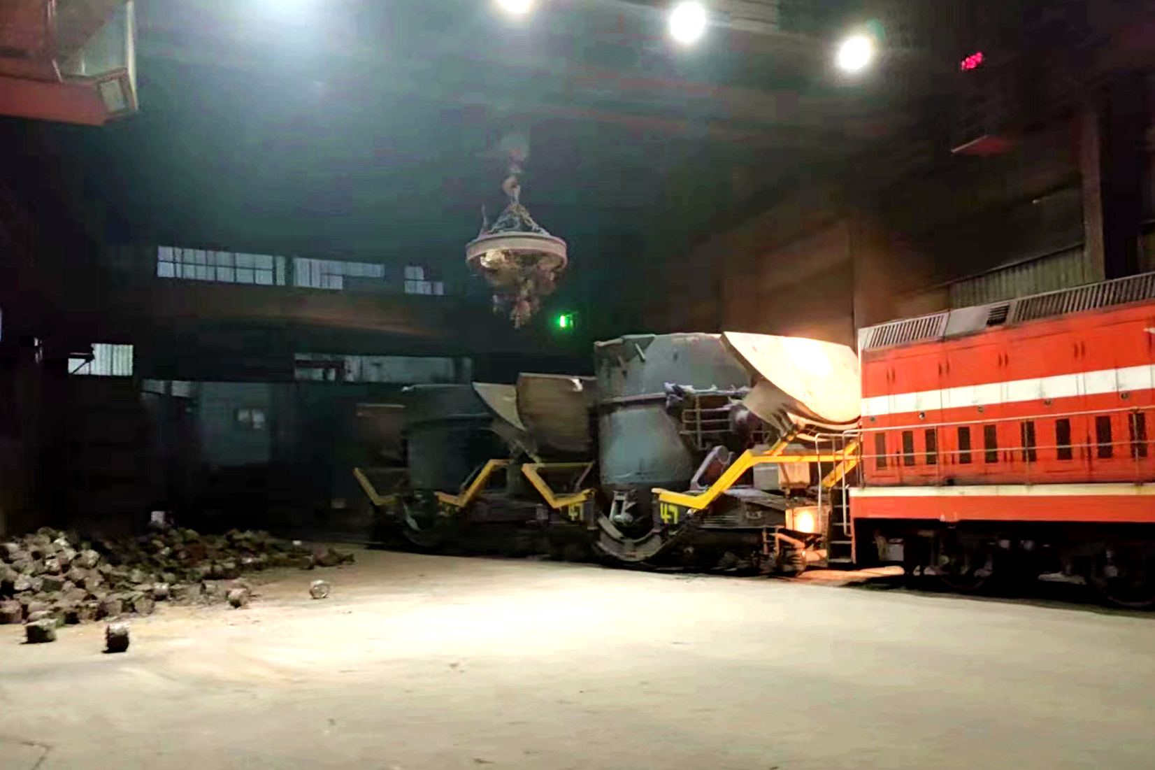 “一罐制”助力生產節鐵增鋼 “一罐制”助力生產節鐵增鋼