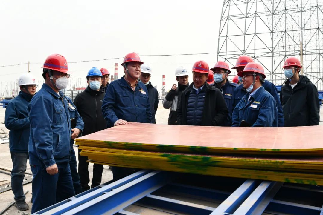 習宏斌深入龍鋼公司機械化綜合一次料場項目現場進行督導調研 習宏斌深入龍鋼公司機械化綜合一次料場項目現場進行督導調研