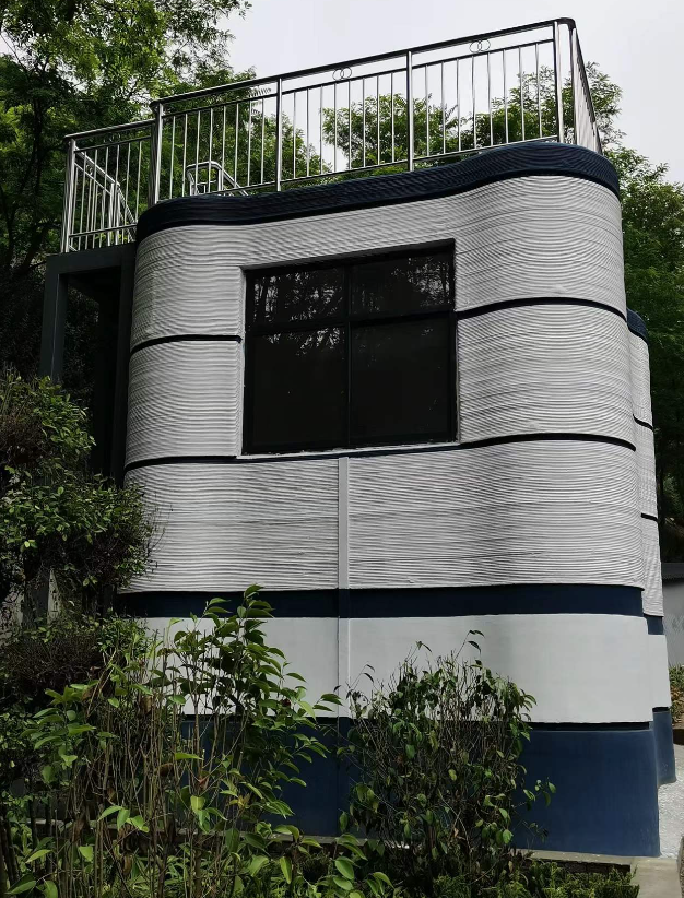 龍鋼集團研發制造的3D打印2層值班室成功交付 龍鋼集團研發制造的3D打印2層值班室成功交付