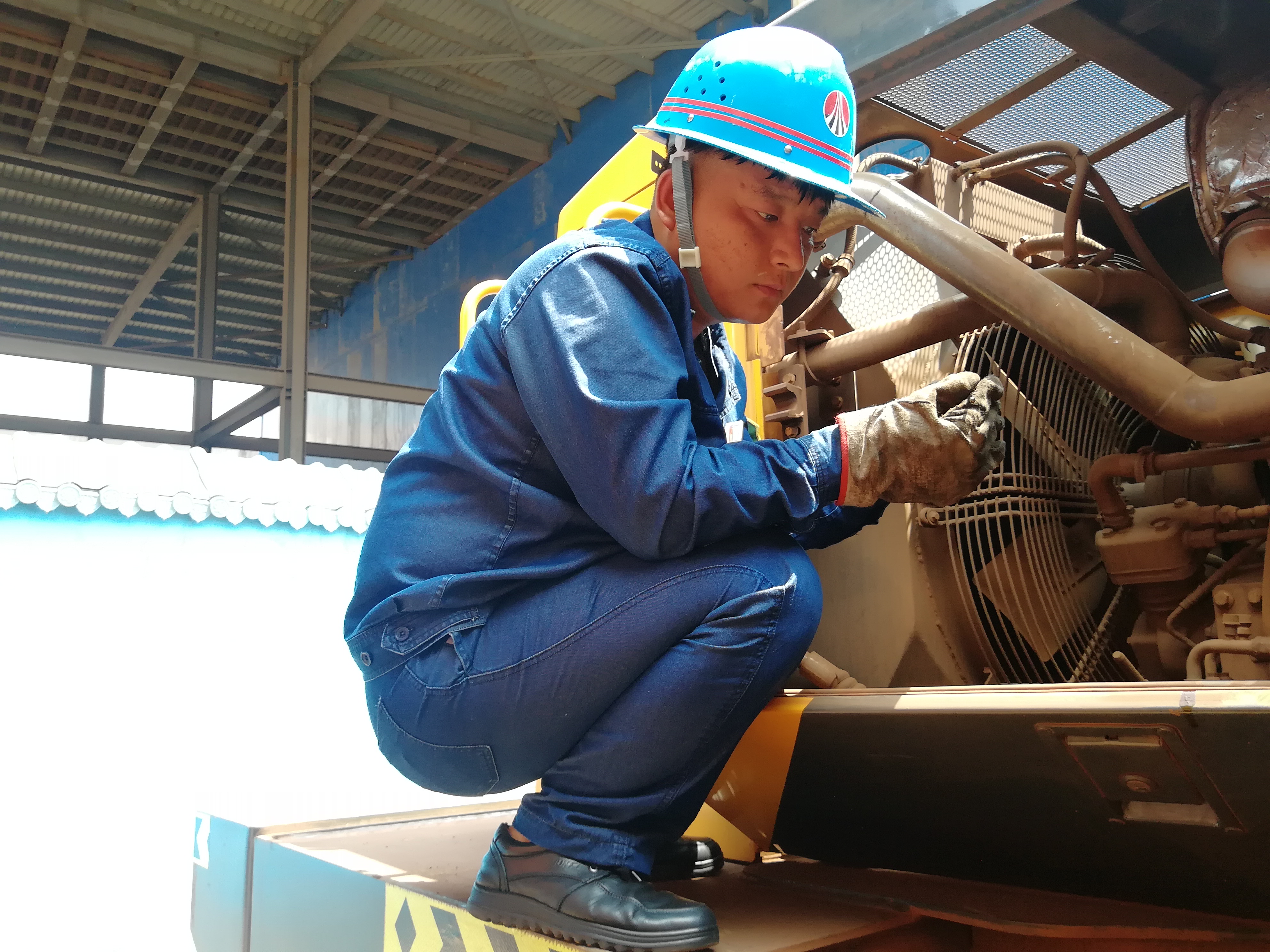 在鋼鐵戰線續寫軍旅榮光 在鋼鐵戰線續寫軍旅榮光