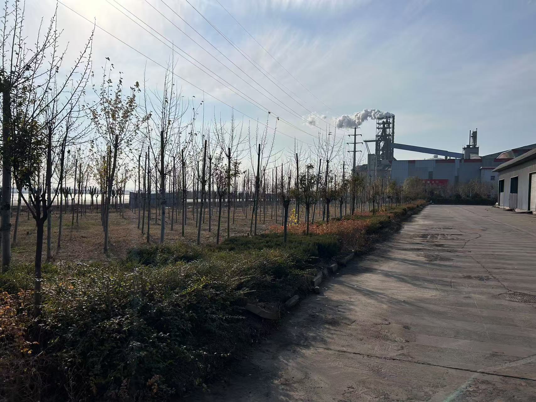 初冬的龍門工業園 初冬的龍門工業園