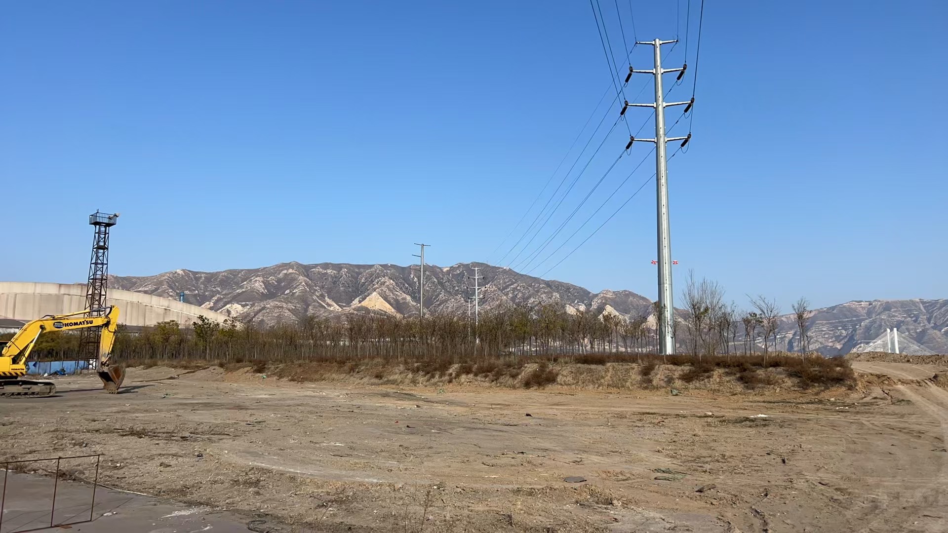 初冬的龍門工業園 初冬的龍門工業園